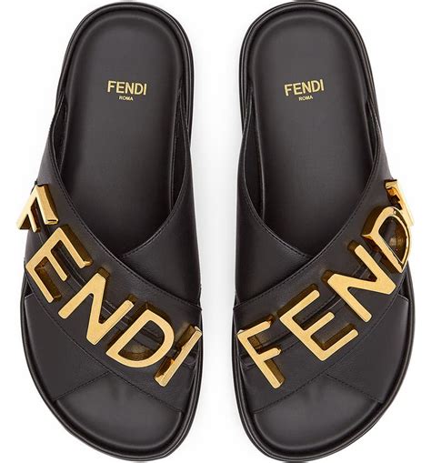 fendi pool slide|Fendi slides women sale.